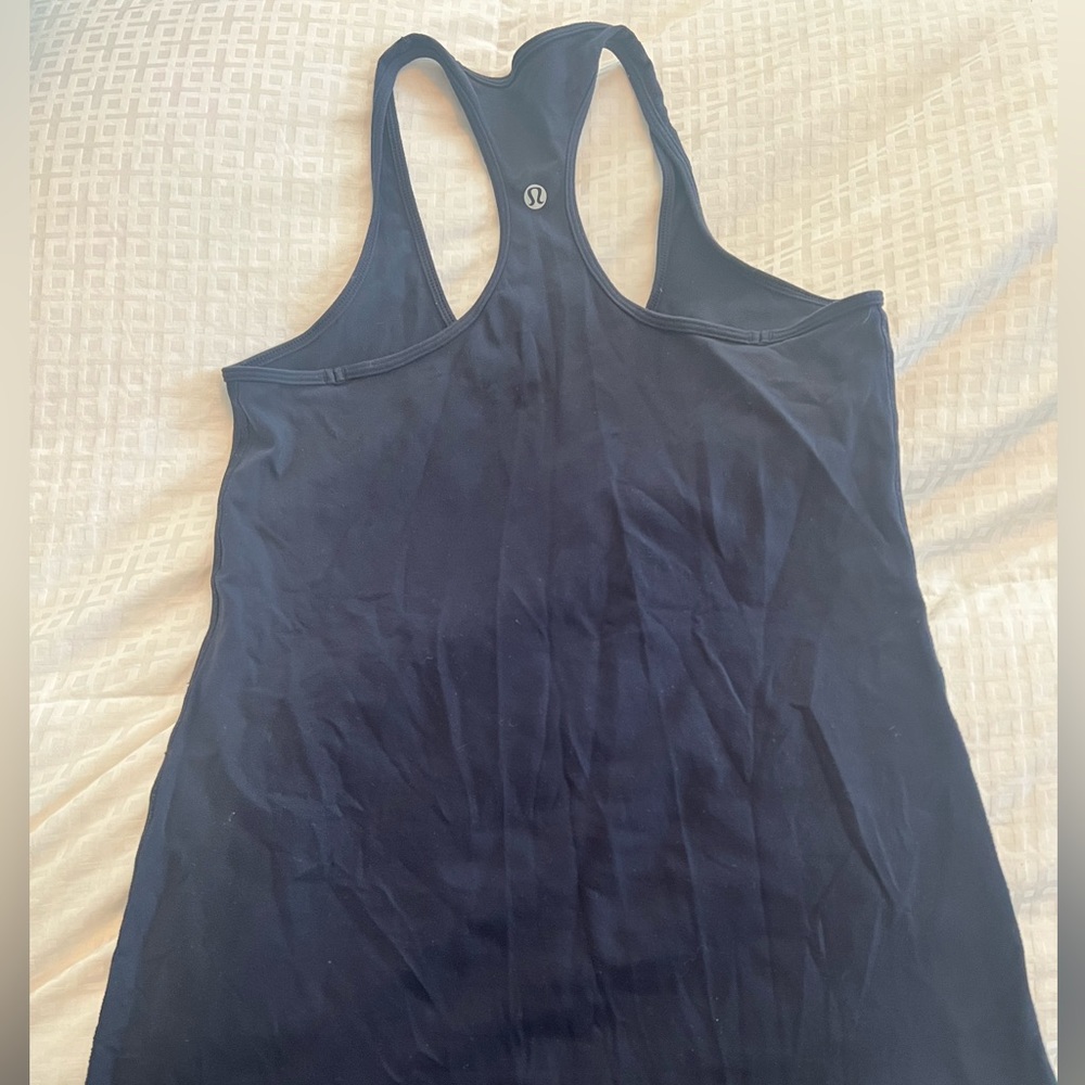 Lululemon Racerback tank size 6 blue